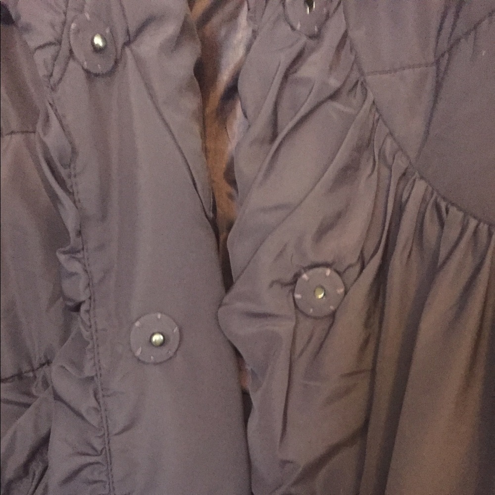 NWT Ryu Ruffle Trench - Picture 5 of 7